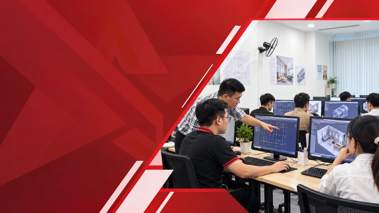 Ảnh khóa học AutoCAD Sao Việt