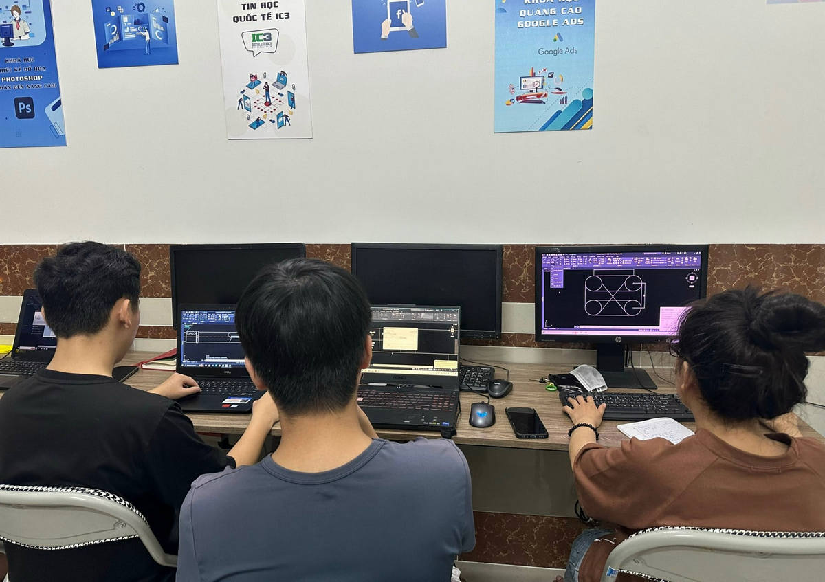 Cam Kết Với Học Viên Trong Khóa Học AutoCAD