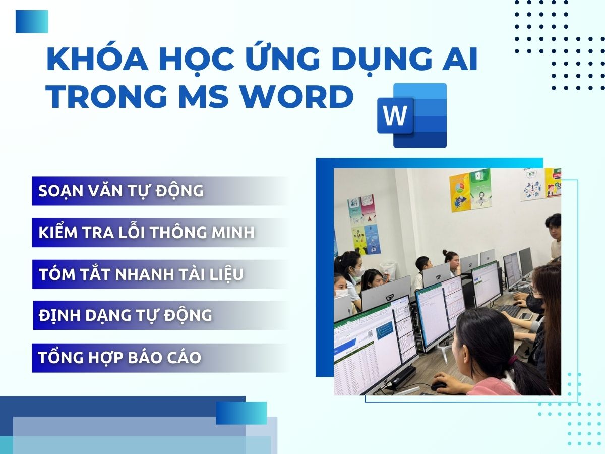 Khóa Học Ứng Dụng AI Trong MS Word