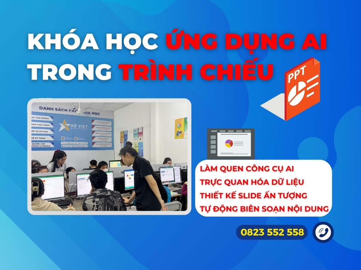 Khóa Học ứng Dụng AI Trong Trình Chiếu