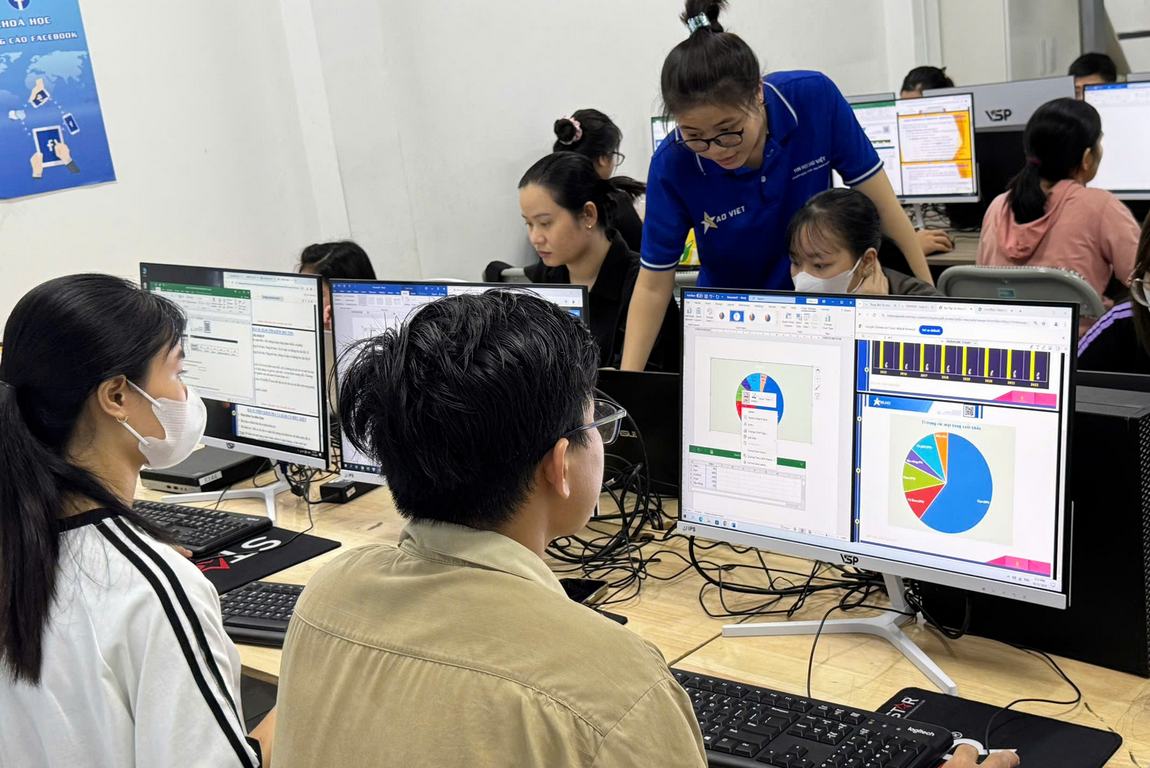 Mục Tiêu Chính Trong Khóa Học Ứng Dụng AI Trong MS Excel