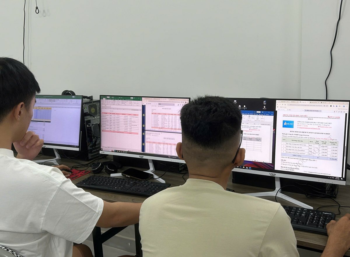 Những Điểm Nổi Bật Khi Học AI Tại Trung Tâm Tin Học Sao Việt Bình Dương