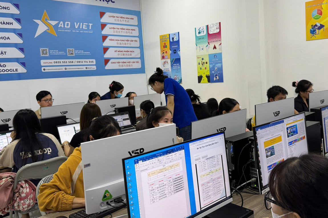 Trung Tâm Tin Học Sao Việt – Đơn Vị Đào Tạo Uy Tín, Chuyên Nghiệp