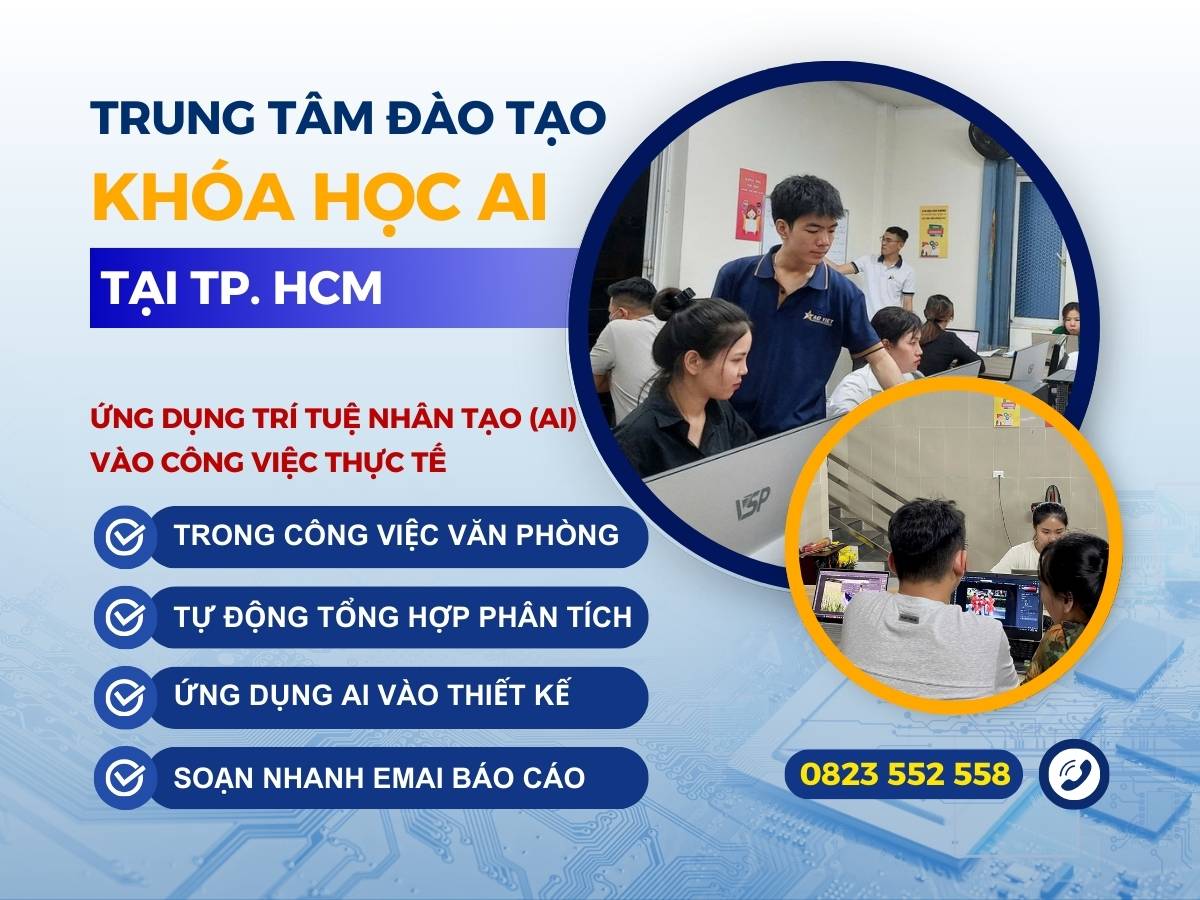 Trung Tâm đào Tạo Khóa Học AI Tại Tp HCM