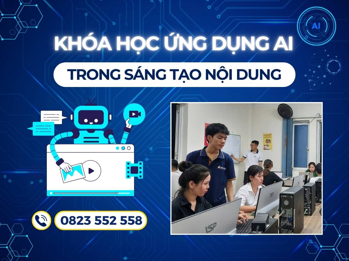 Khóa Học ứng Dụng AI Trong Sáng Tạo Nội Dung