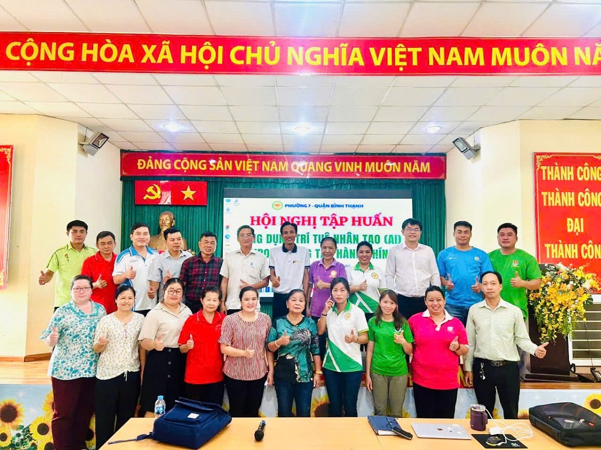 Tập Huấn AI Tại Phường 7 Bình Thạnh
