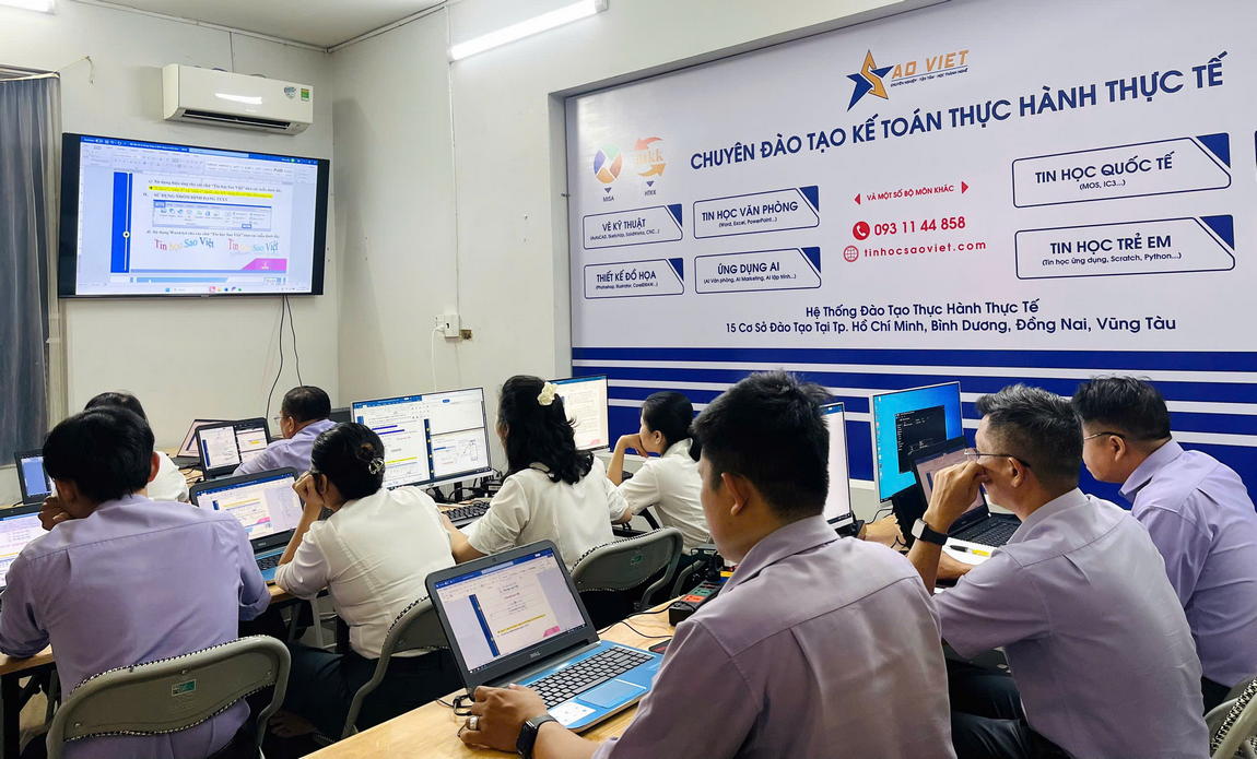 Giới Thiệu Về Trung Tâm Tin Học Sao Việt Tại Phường An Lạc