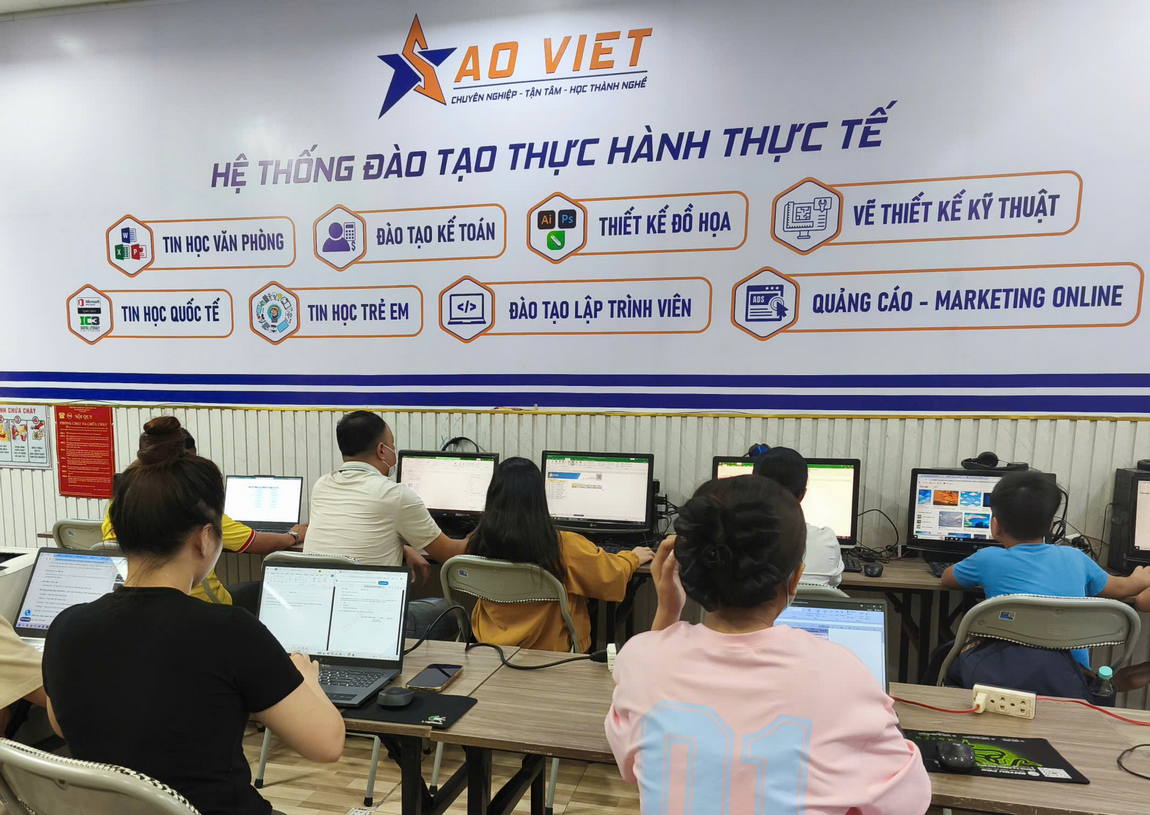 Học Viên Trong Khóa Học Lập Trình Vibe Coding Tại Tin Học Sao Việt TP HCM